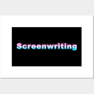 Screenwriting Posters and Art
